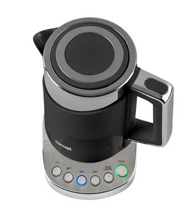 Електричний чайник Concept RK-3171, 2200 Вт, 1,7 л, чорний