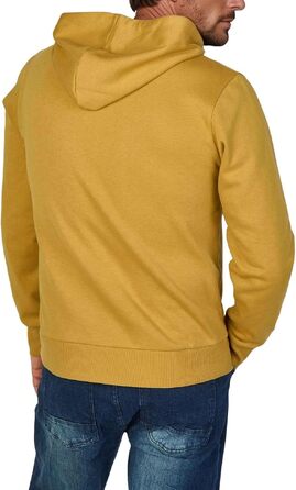 Чоловіче худі Jack & Jones JJMORTY Regular Fit з принтом, колір Mustard Gold (гірчичний)