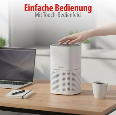 Електричний осушувач повітря Alpina для підвалів та кімнат до 20 м² – портативний осушувач з дисплеєм, 50W