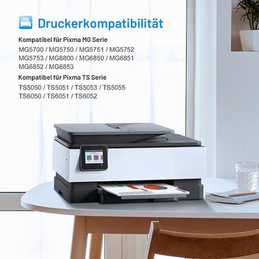 Комплект картриджів LxTek 570XL та 571XL для принтерів Canon PIXMA TS5050, TS5055, TS5000, TS6050, MG6852, MG5753 (12 шт.)