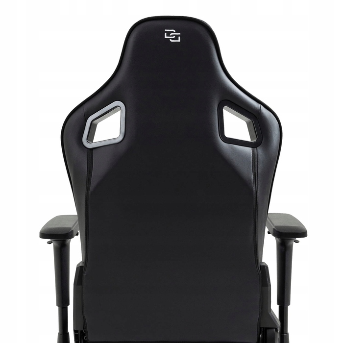 Ігрове крісло Delagear G 808, чорне, оббивка з тканини
