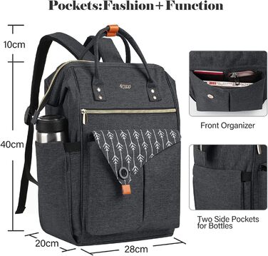 Жіночий рюкзак для ноутбука 15.6