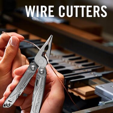 Leatherman Wingman Multi-Tool - 14 Tools for Every Situation - Stainless Steel, with Nylon Holster