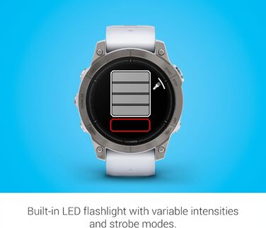 Розумний годинник Garmin epix Pro (Gen 2) Sapphire Edition 51 мм: високопродуктивний, з ліхтариком та технологіями для тренувань