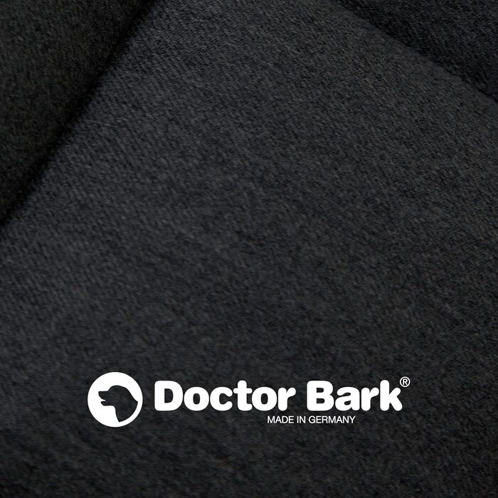 Сумка для подорожей з собакою Doctor Bark, зручна ковдра, підходить для алергіків, прання при 95°C, розміри (Large, Чорний)