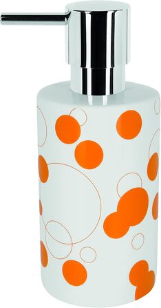 Дозатор мила Spirella Tube | Керамічний | 300 мл | Сріблястий | Довговічний та міцний | 7 x 7 x 16 см