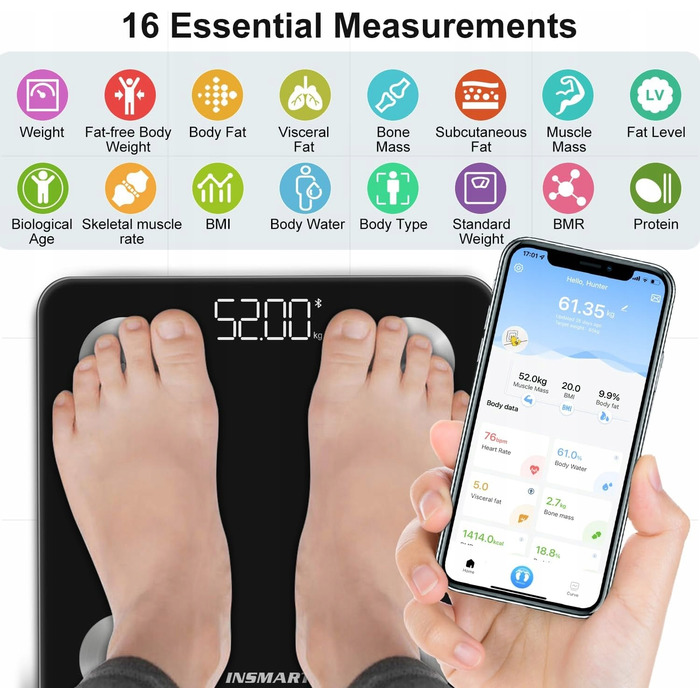 Ваги для ванної кімнати Insmart TZ100