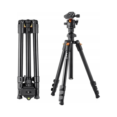 Штатив K&F Concept KF09.101V1, 160 см, чорний