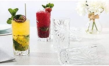 Набір з 6 келихів для шампанського/просекко RCR, 160 мл, кришталево-прозорі, стійкі до миття в посудомийній машині, для весілля/день народження