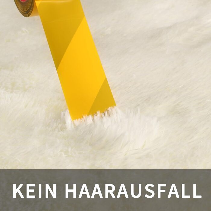 Килим Treeboy Hochflor сірий для вітальні, спальні, дитячої кімнати, 80x160 см, миючий, антиковзаючий, пухнастий, сучасний