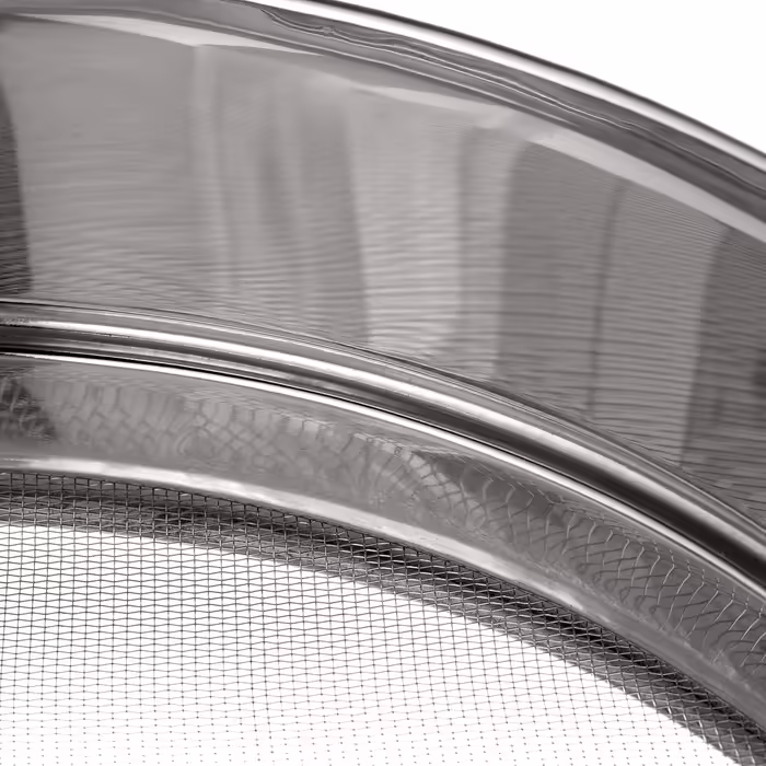 De Buyer Flour Sifter, Stainless Steel, Silver, 22.2 x 21.6 x 6.8 cm
