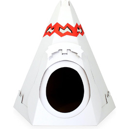 Кіт-будиночок Tipi Suck UK: іграшка-будинок, ліжко та аксесуар для котів, оригінальний подарунок для кота