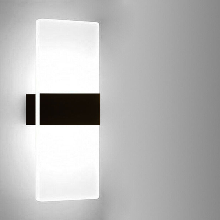 Сучасний настінний LED-бра 12 Вт для інтер'єру, холодне біле світло