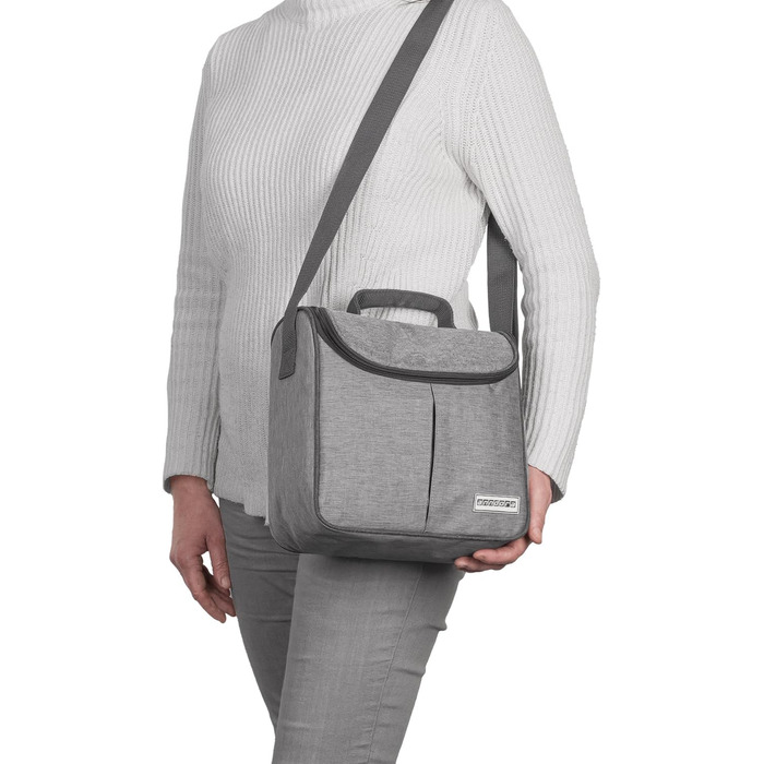 Anndora Cooler Bag Light Grey - Model Selection (04 Liter - Light Grey Melange)