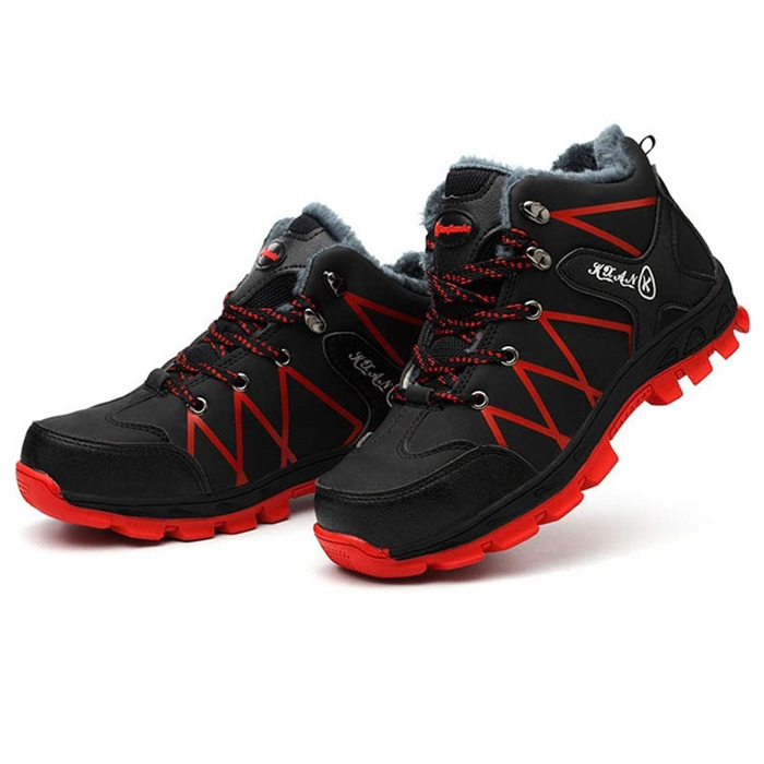 Черевики робочі зимові S3 з металевим капами, водонепроникні, чорні (39 EU)