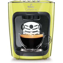 Кавова капсульна машина Tchibo Cafissimo Mini для кави, еспресо, крема та чаю, жовта