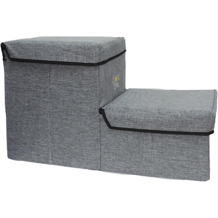 Сходинки для домашніх тварин CLOSE2ME PetStair Deluxe з місцем для зберігання, двоступеневі