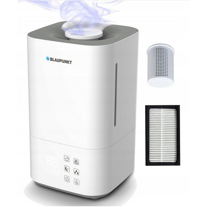 Зволожувач повітря Blaupunkt AHS701, 4 л, HEPA H13, іонізатор, 350 мл/год