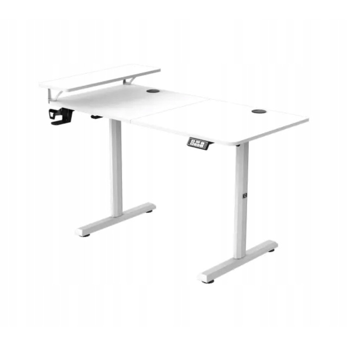 Ігровий стіл Ultradesk HIGHLANDER 120 см, регулювання висоти, білий