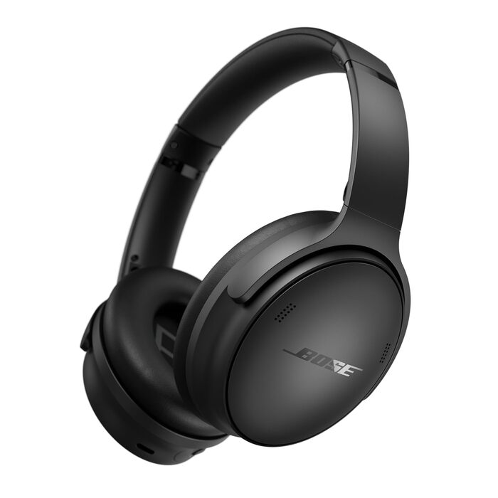 Навушники Bose QuietComfort бездротові з мікрофоном, шумозаглушенням, Bluetooth Over-Ear (Відновлені) Чорні/Білі