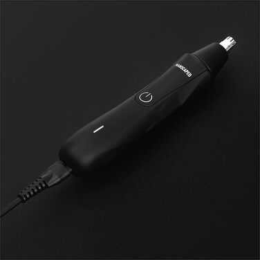 MANSCAPED® The Weed Whacker® Ear and Nose Hair Trimmer – 9,000 RPM Motor, Precision Device with Built-in Battery, Wet/Dry, Easy to Clean, Hypoallergenic Stainless Steel Replaceable Blade
