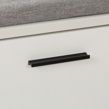 Shoe Storage Bench with Cabinet