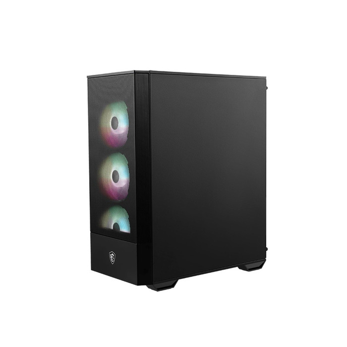 Корпус для комп'ютера MSI MAG Forge 112R Midi Tower ATX, чорний, з вікном