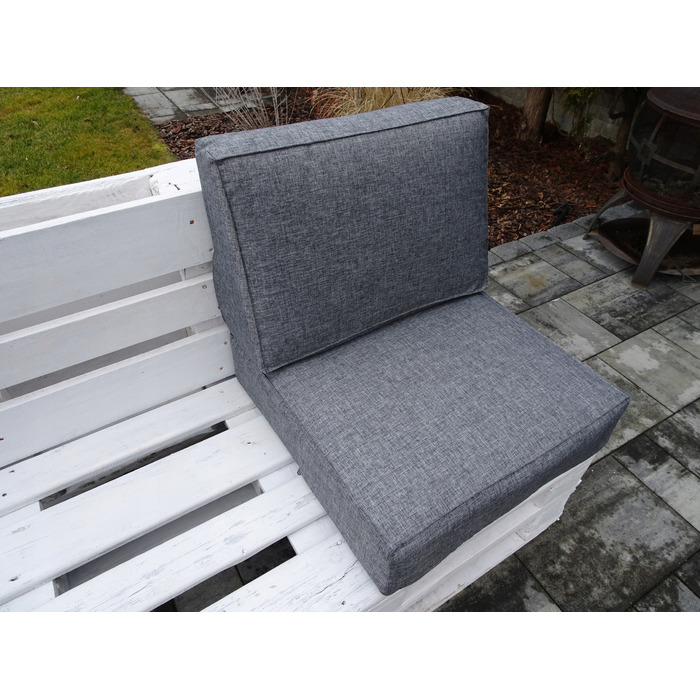 Подушка 60 x 60 x 15 см, синя