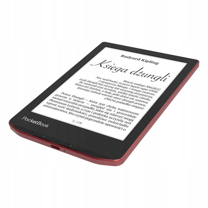 Електронна книга PocketBook Verse Pro 16 ГБ, 6 дюймів, червона