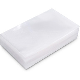 Trintion Vacuum Bags, 200 Bags 20x30cm Vacuum Bags for all Vacuum Sealers & Food Vacuum Sealer, Extractable Packaging Design, Cookable Sous Vide Freezer Bags, Embossed Air Channels