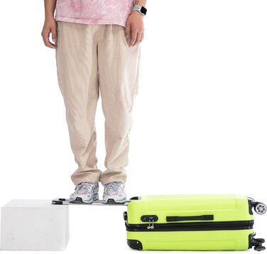 Набір валіз Flexot® F-2045 (3 шт.) з твіринговими колесами, ручна поклажа, 16 кольорів, бордовий кейс, валіза-троллей, набір валіз з твердим корпусом