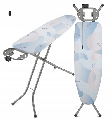 Прасьна дошка Vileda Bravo Plus: міцна конструкція, посилені ніжки, чохол 120x38 см