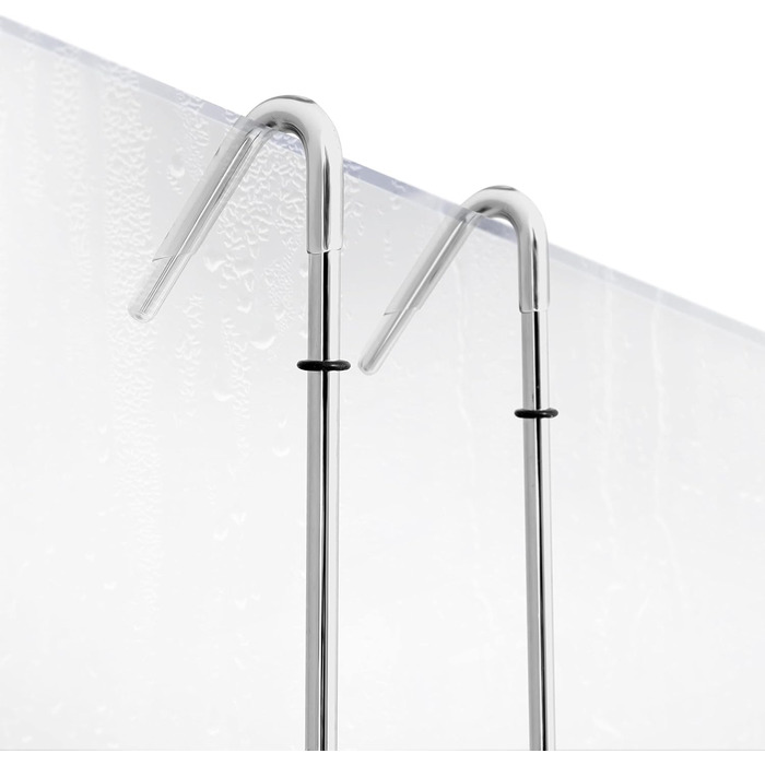Підвісна полиця для душу Kowald Design, хром, вузька, 68x15x12 см