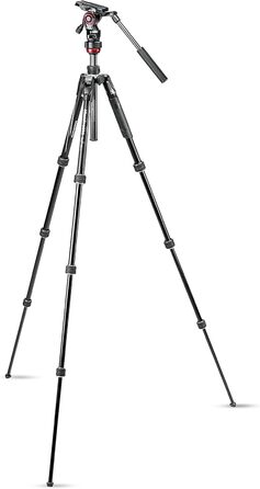 Manfrotto Befree Live: штатив для відеозйомки з відео-головкою, для DSLR, беззеркальних та відеокамер