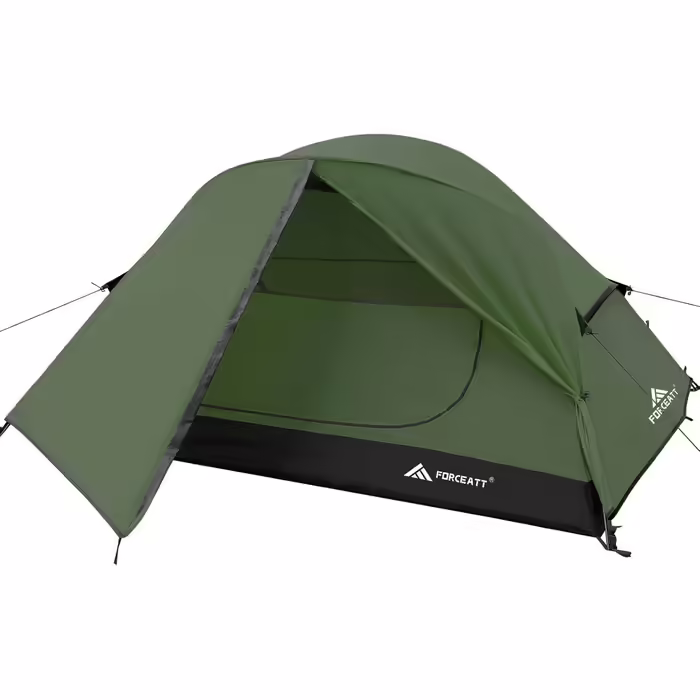 Forceatt Tent for 2 and 3 people, 4-Season | Ultralight for Camping, Backpacking, Hiking, and other Outdoor Activities | Double Doors, Waterproof, Easy to Set Up and Carry.