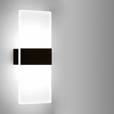 Сучасний настінний LED-бра 12 Вт для інтер'єру, холодне біле світло