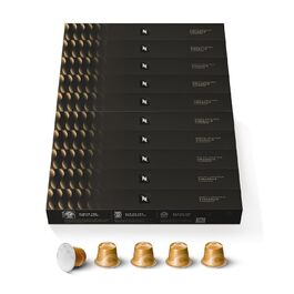 Кава Nespresso Original Caramello - 100 капсул | Арабіка з смаком карамелі | Для Lungo та Cappuccino