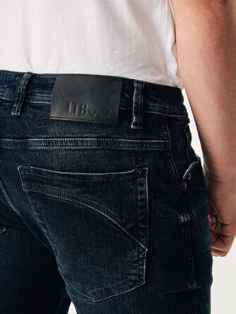 Джинси чоловічі LTB Roden Bootcut блакитні, Arona Wash, W28-W40, бавовна з еластаном (48W/32L)