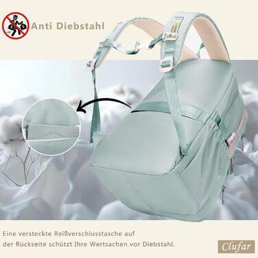 Шкільний рюкзак для підлітків (дівчаток та хлопців) - водонепроникний, великий, для школи, подорожей, повсякденного використання (блакитний)