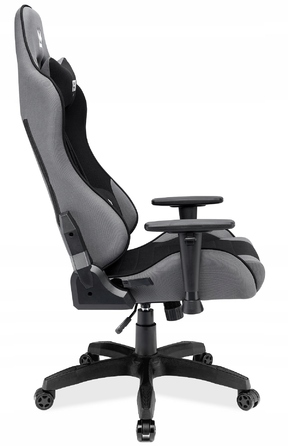 Ігрове крісло IMBA seat Druid, тканина, сіре