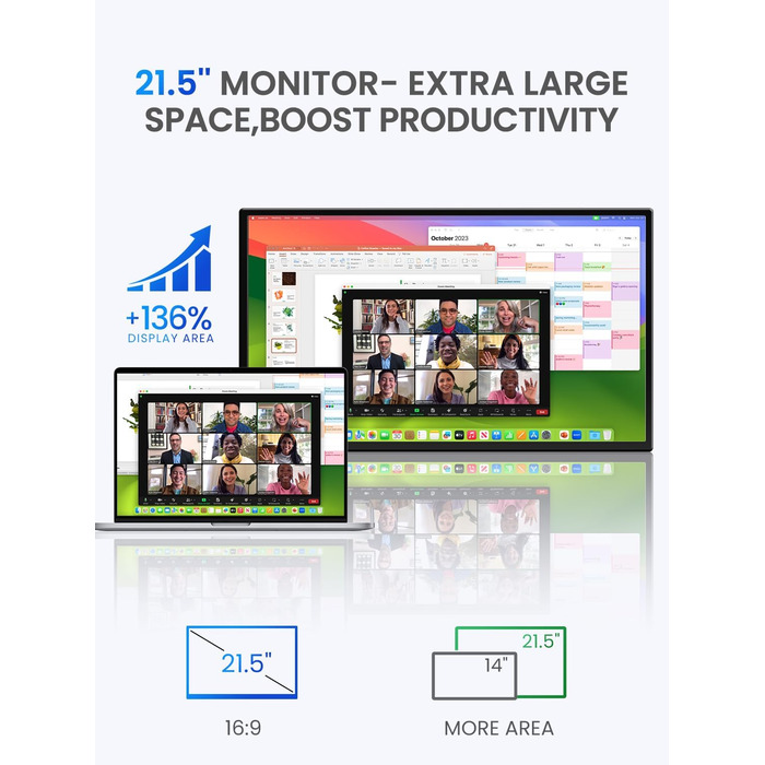 Монітор портативний UPERFECT 21.5