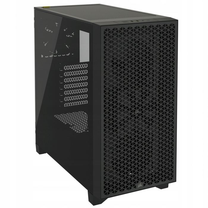 Корпус Corsair 3000D Airflow TG Midi Tower, чорний