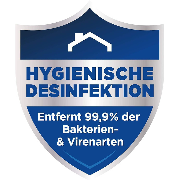 Засіб для чищення ванної кімнати Biff Bad Total Hygienische Frische проти вапна та бруду, гігієнічна свіжість, спрей (набір 8 x 750 мл)
