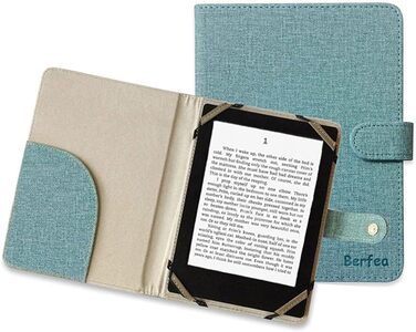 Чохол для електронного читача Sony PRS, Tolino, Kobo, BQ (6 дюймів, чорний)