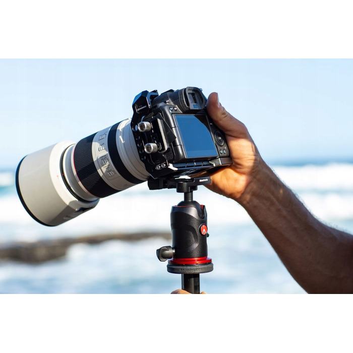 Штатив Manfrotto MK190X3-Q6T, 171,8 см, чорний