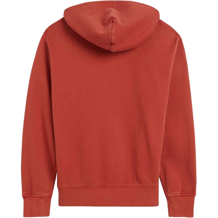 Худі Levi's The Authentic для чоловіків, S, Garment Dye Ketchup