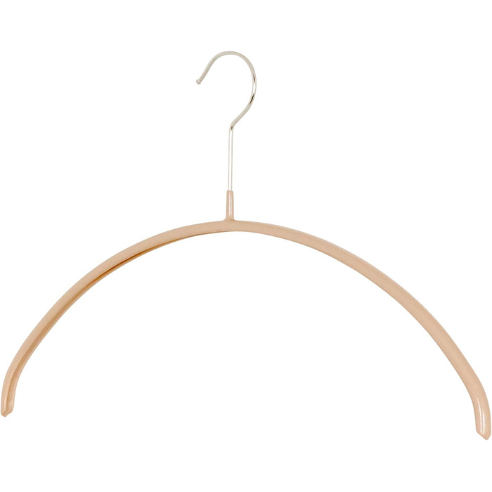 MAWA Children's Clothes Hangers, 10-Piece Set, Space-Saving and Non-Slip Top Hangers for T-Shirts and Sweaters, 360° Swivel, High-Quality Non-Slip Coating, 30 cm, Black