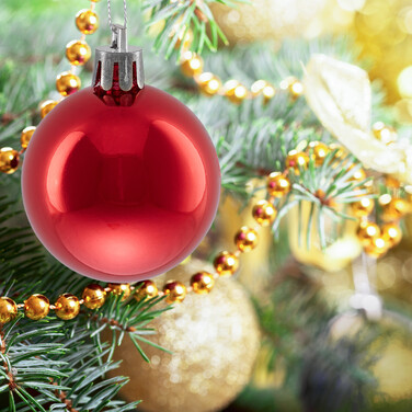 Relaxdays Set of 50 Christmas Baubles