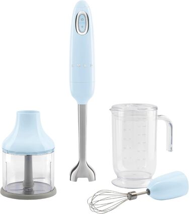 Блендер Smeg HBF03PBEU Stabmixer, пастельно-блакитний