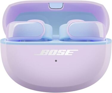 Борі Bose Ultra Open Earbuds: бездротові навушники-кліпси з технологією OpenAudio, 48 годин роботи, колір Smoke White (Light Lavender)